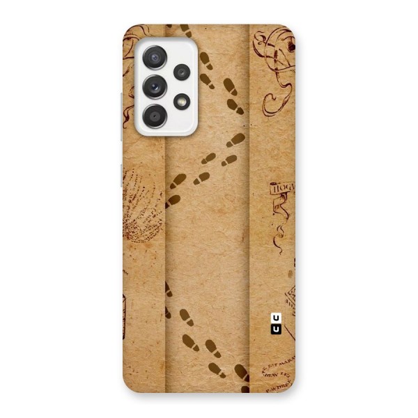 Footsteps Back Case for Galaxy A52