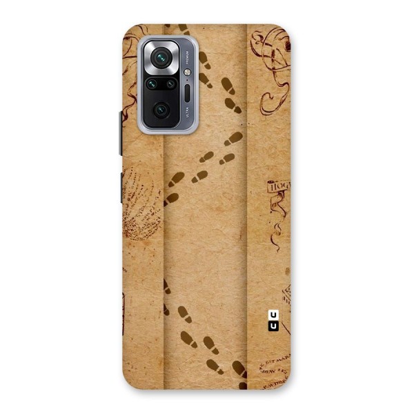 Footsteps Back Case for Redmi Note 10 Pro