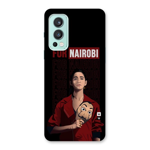 For Nairobi Money Heist Back Case for OnePlus Nord 2 5G