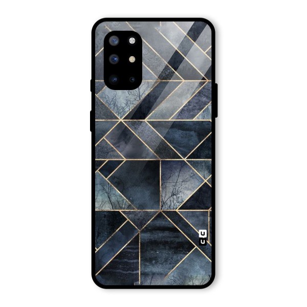 Forest Abstract Lines Glass Back Case for OnePlus 8T