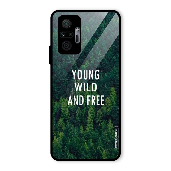 Forest Wanderlust Glass Back Case for Redmi Note 10 Pro Max
