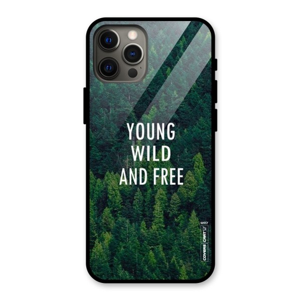 Forest Wanderlust Glass Back Case for iPhone 12 Pro Max