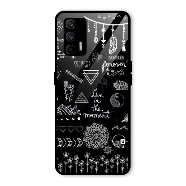 Forever Moment Glass Back Case for Realme GT 5G