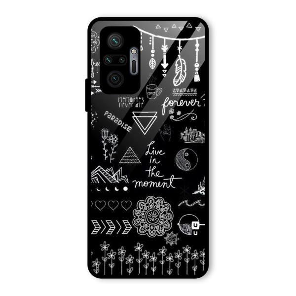 Forever Moment Glass Back Case for Redmi Note 10 Pro
