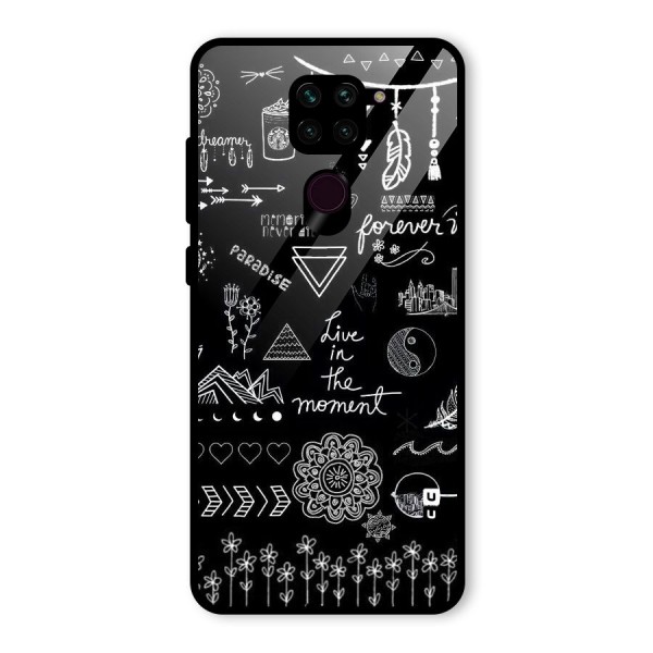 Forever Moment Glass Back Case for Redmi Note 9