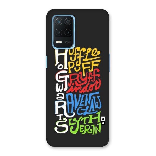 Four Colored Homes Back Case for Realme 8 5G