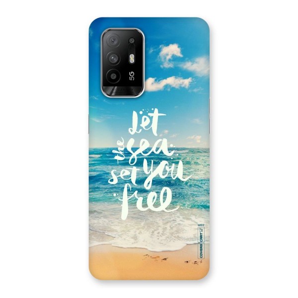 Free Sea Back Case for Oppo F19 Pro Plus 5G