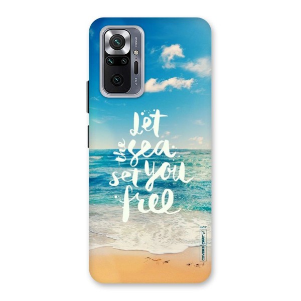 Free Sea Back Case for Redmi Note 10 Pro