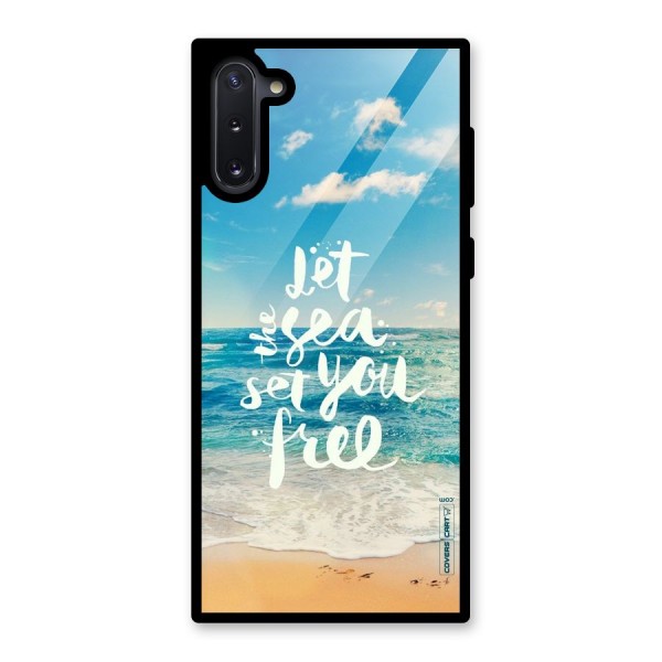 Free Sea Glass Back Case for Galaxy Note 10