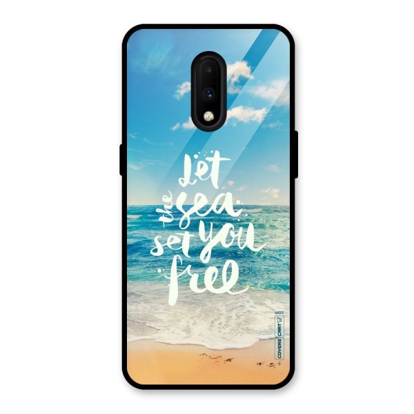Free Sea Glass Back Case for OnePlus 7