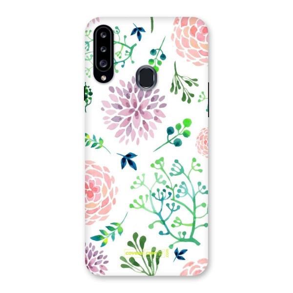 Fresh Floral Back Case for Samsung Galaxy A20s