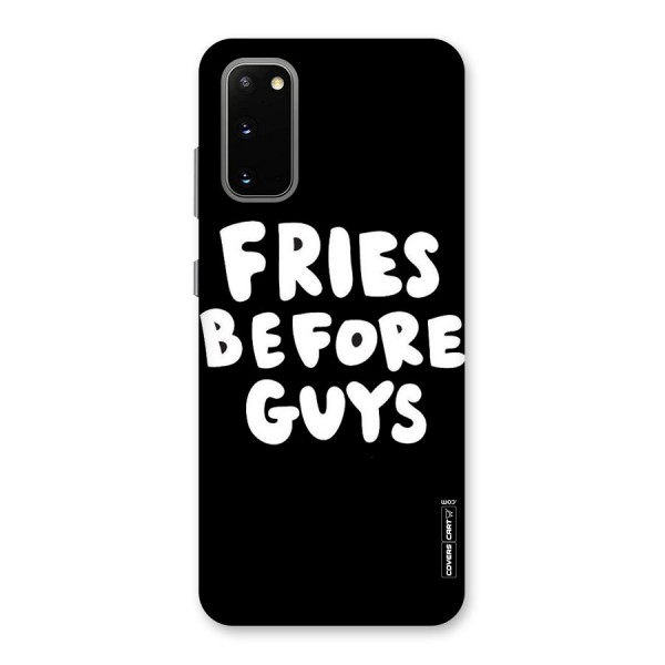 Fries Always Back Case for Galaxy S20