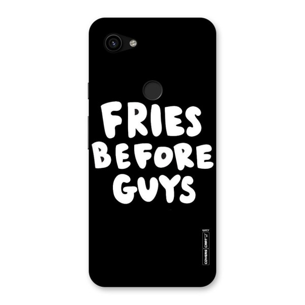 Fries Always Back Case for Google Pixel 3a XL