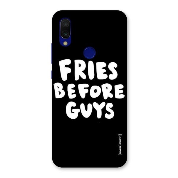 Fries Always Back Case for Redmi 7