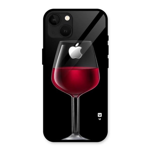 Fruit Printed Design Glass Back Case for iPhone 13