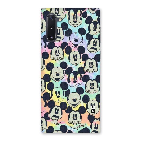Fun Rainbow Faces Back Case for Galaxy Note 10