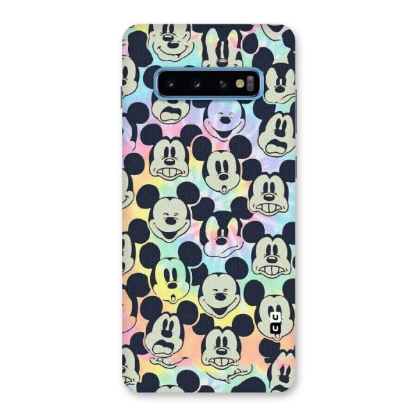 Fun Rainbow Faces Back Case for Galaxy S10 Plus