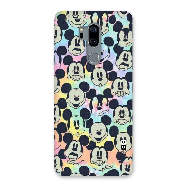 Fun Rainbow Faces Back Case for LG G7