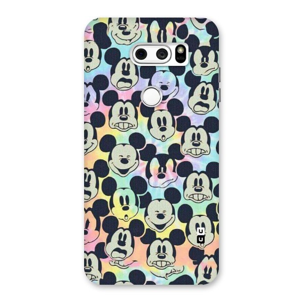 Fun Rainbow Faces Back Case for LG V30