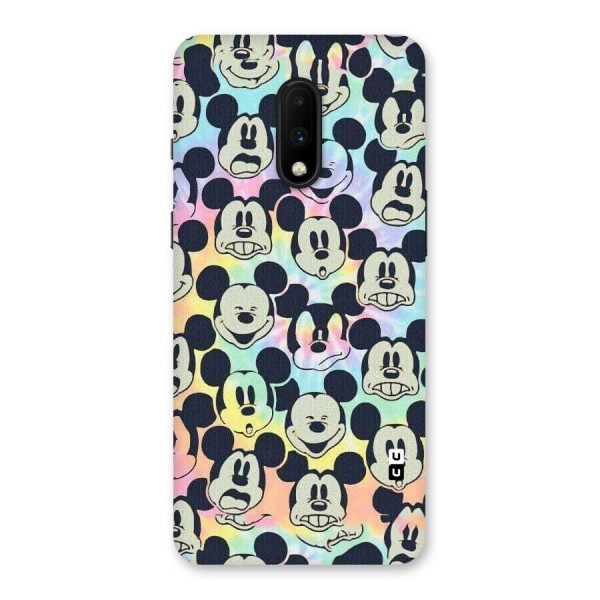 Fun Rainbow Faces Back Case for OnePlus 7