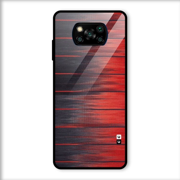 Fusion Shade Glass Back Case for Poco X3
