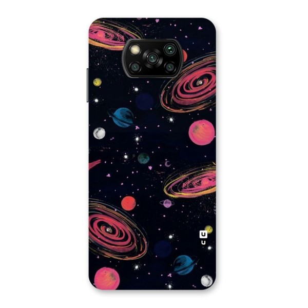 Galaxy Beauty Back Case for Poco X3