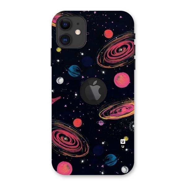 Galaxy Beauty Back Case for iPhone 11 Logo Cut