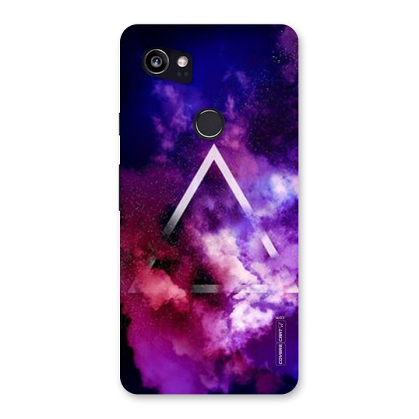 Galaxy Smoke Hues Back Case for Google Pixel 2 XL
