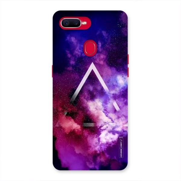 Galaxy Smoke Hues Back Case for Oppo F9 Pro