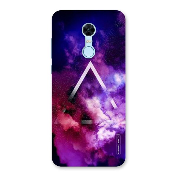Galaxy Smoke Hues Back Case for Redmi Note 5