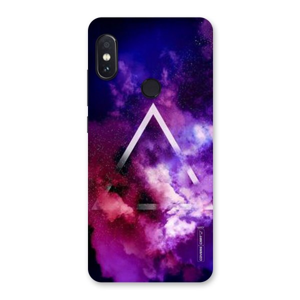 Galaxy Smoke Hues Back Case for Redmi Note 5 Pro