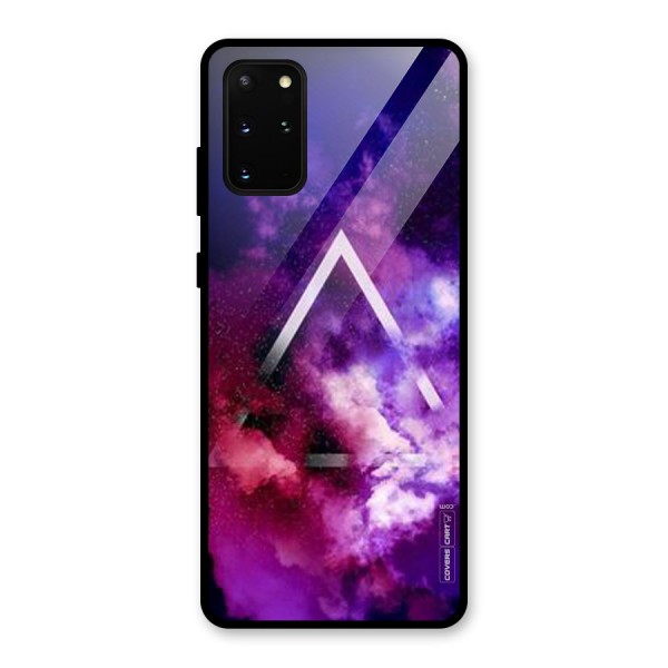 Galaxy Smoke Hues Glass Back Case for Galaxy S20 Plus