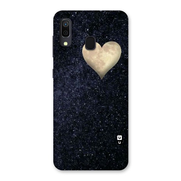 Galaxy Space Heart Back Case for Galaxy A20