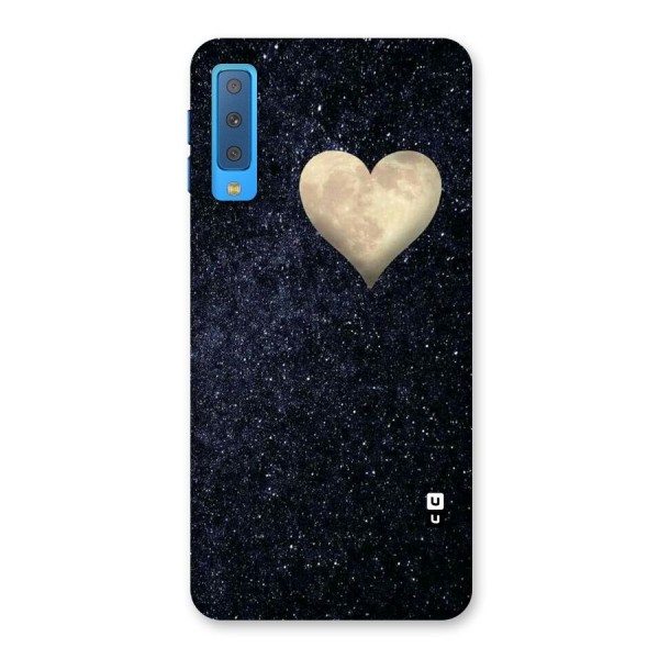 Galaxy Space Heart Back Case for Galaxy A7 (2018)
