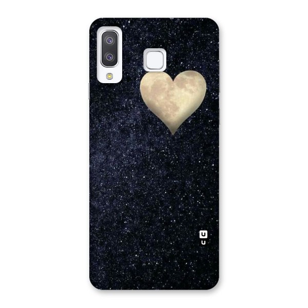 Galaxy Space Heart Back Case for Galaxy A8 Star
