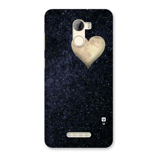 Galaxy Space Heart Back Case for Gionee A1 LIte