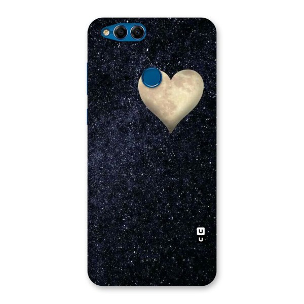 Galaxy Space Heart Back Case for Honor 7X