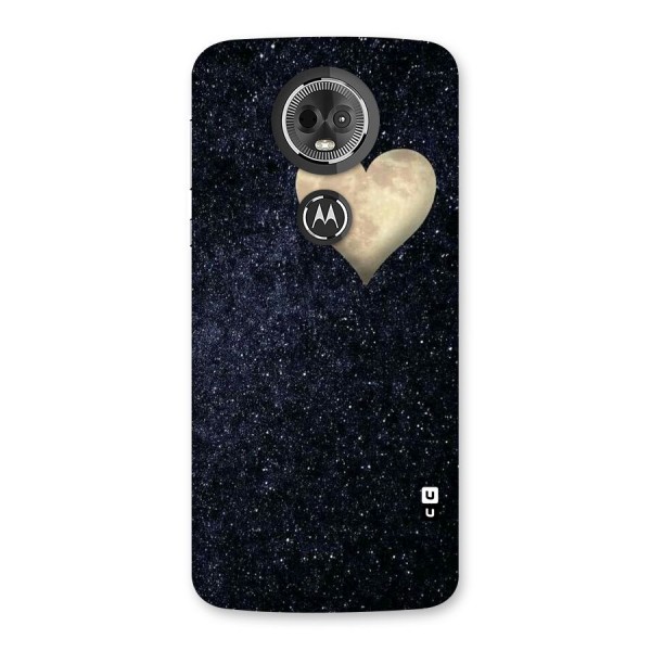 Galaxy Space Heart Back Case for Moto E5 Plus