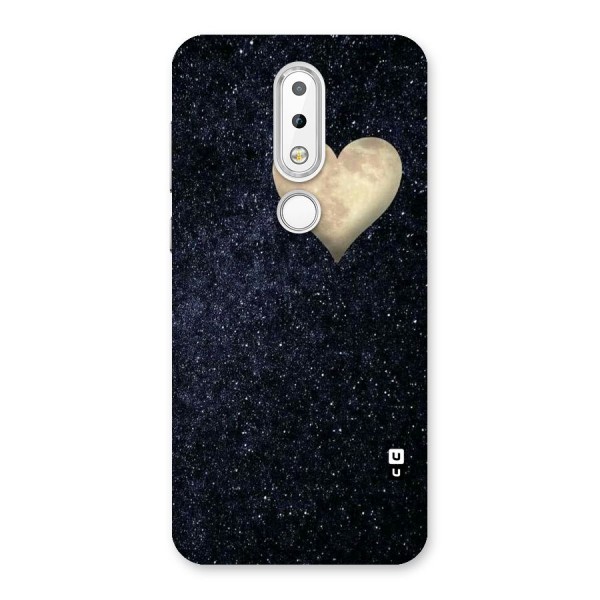 Galaxy Space Heart Back Case for Nokia 6.1 Plus