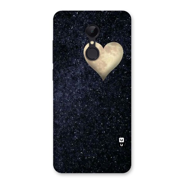Galaxy Space Heart Back Case for Redmi 5