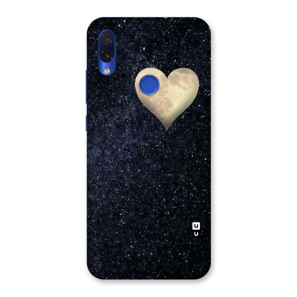 Galaxy Space Heart Back Case for Redmi Note 7