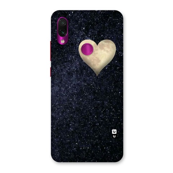 Galaxy Space Heart Back Case for Redmi Note 7 Pro
