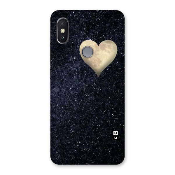 Galaxy Space Heart Back Case for Redmi Y2