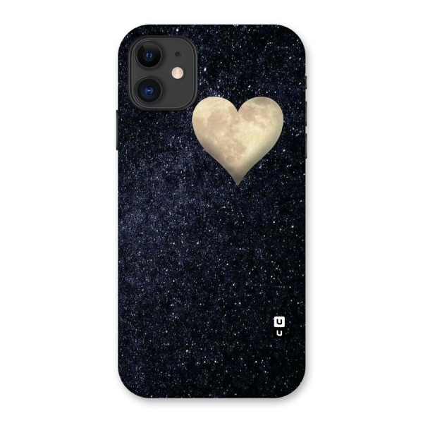 Galaxy Space Heart Back Case for iPhone 11