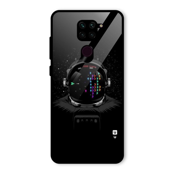 Gamer Head Glass Back Case for Redmi Note 9