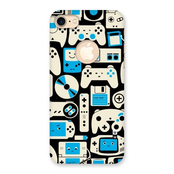Gamers Back Case for iPhone 7 Logo Cut
