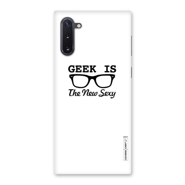 Geek Is The New Sexy Back Case for Galaxy Note 10