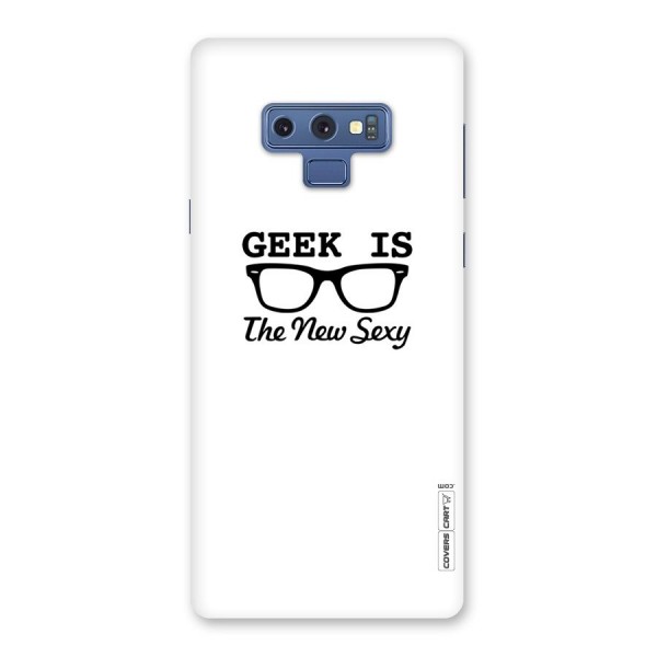 Geek Is The New Sexy Back Case for Galaxy Note 9