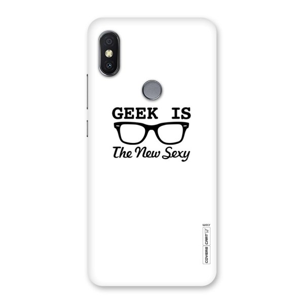Geek Is The New Sexy Back Case for Redmi Y2