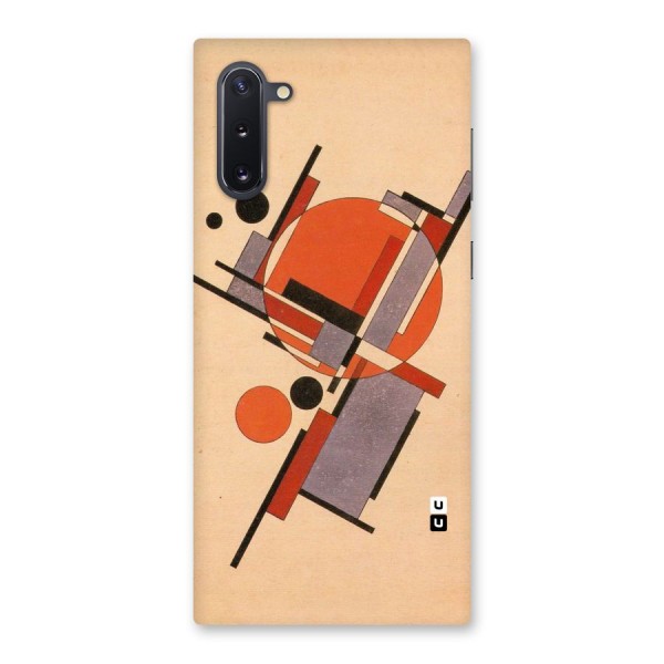 Geo Abstract Metrics Back Case for Galaxy Note 10